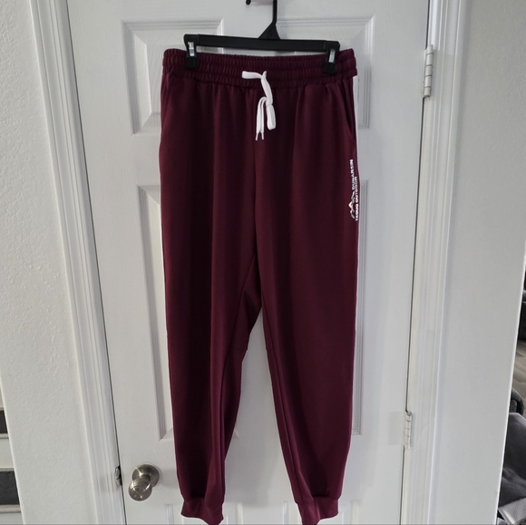 Maroon Joggers - Picture 1 of 3